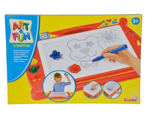 Simba 106334024 Magnetzeichentafel für Kinder