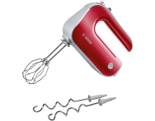 Bosch Haushalt MFQ40303 Handmixer 500W Rot, Silber