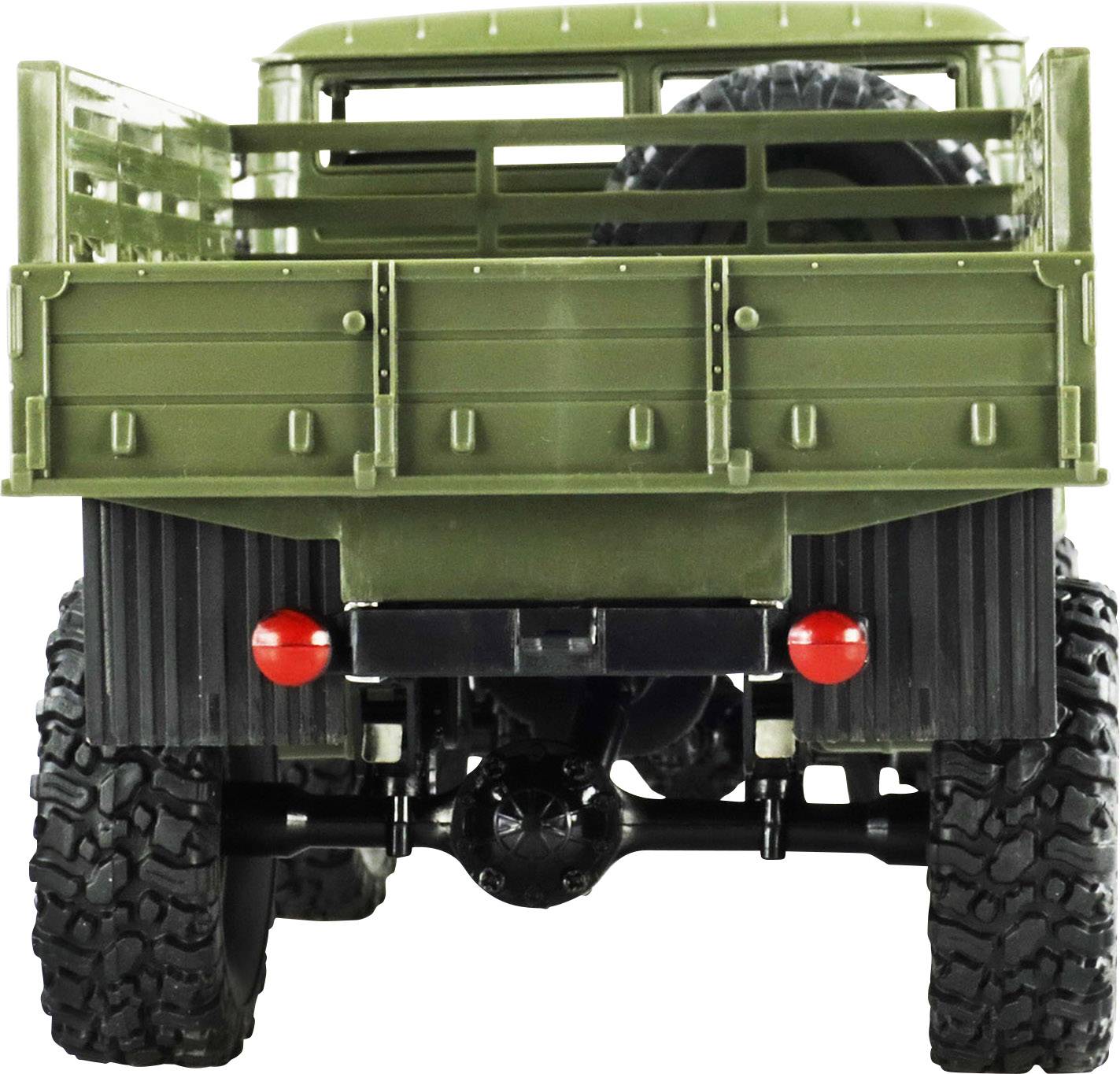 Amewi GAZ-66 Grün Brushed 1:16 RC Modell-LKW Elektro LKW Allradantrieb (4WD) RtR 2,4 GHz inkl. Akku und Ladekabel