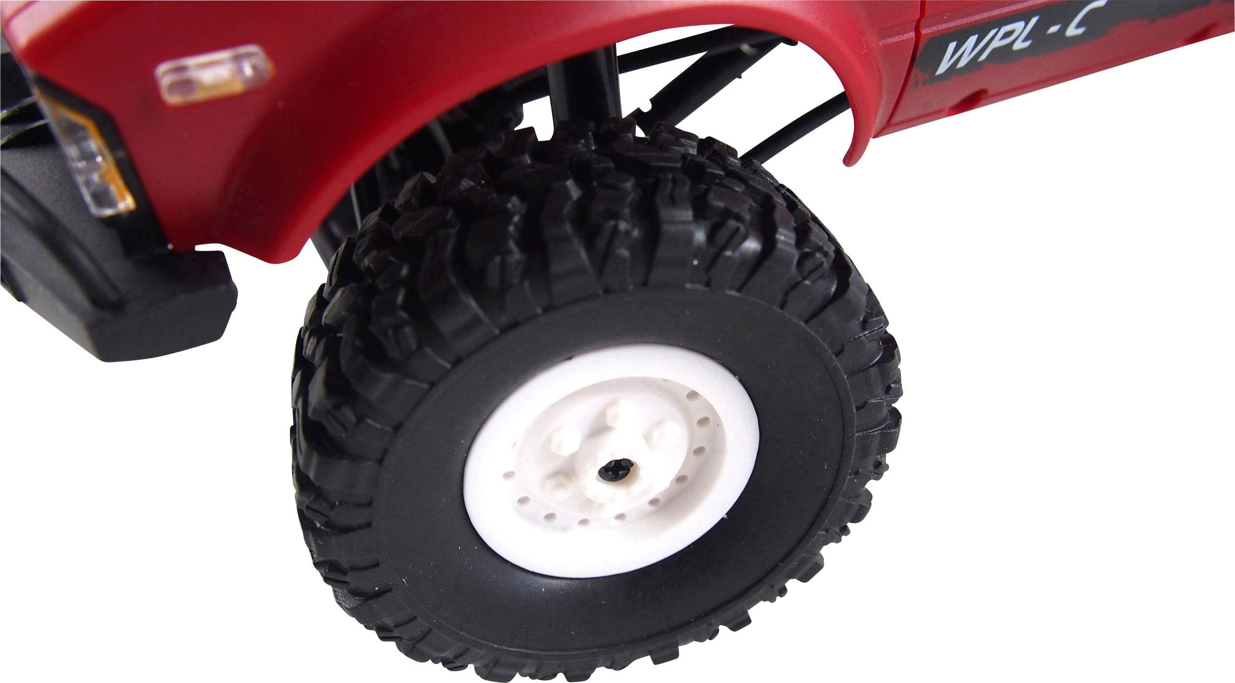 Amewi 22351, Pickup-LKW, Elektromotor, 1:16, Betriebsbereit (RTR), Schwarz, Rot, Allradantrieb