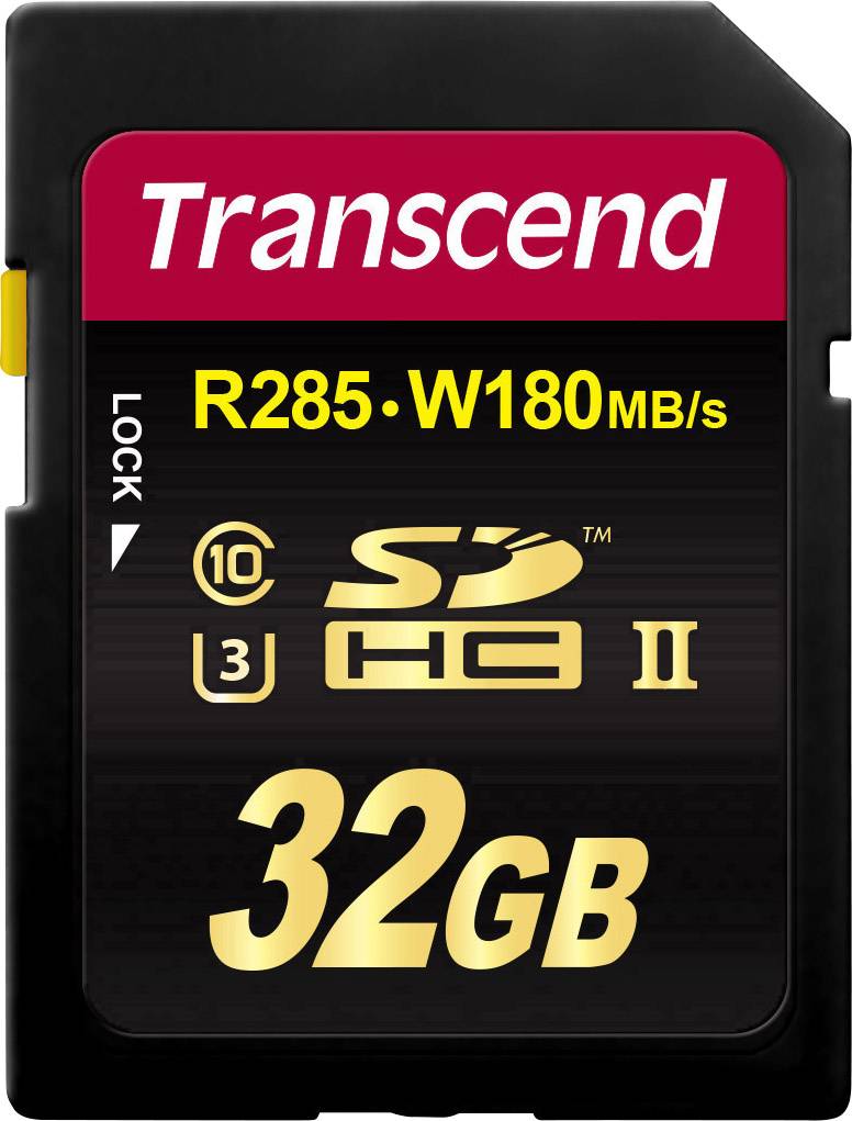 Transcend Premium 700S SDHC-Karte 32 GB Class 10, UHS-II, UHS-Class 3, v90 Video Speed Class