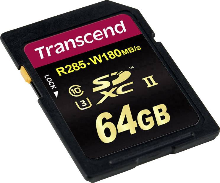 Transcend Premium 700S SDXC-Karte 64 GB Class 10, UHS-II, UHS-Class 3, v90 Video Speed Class