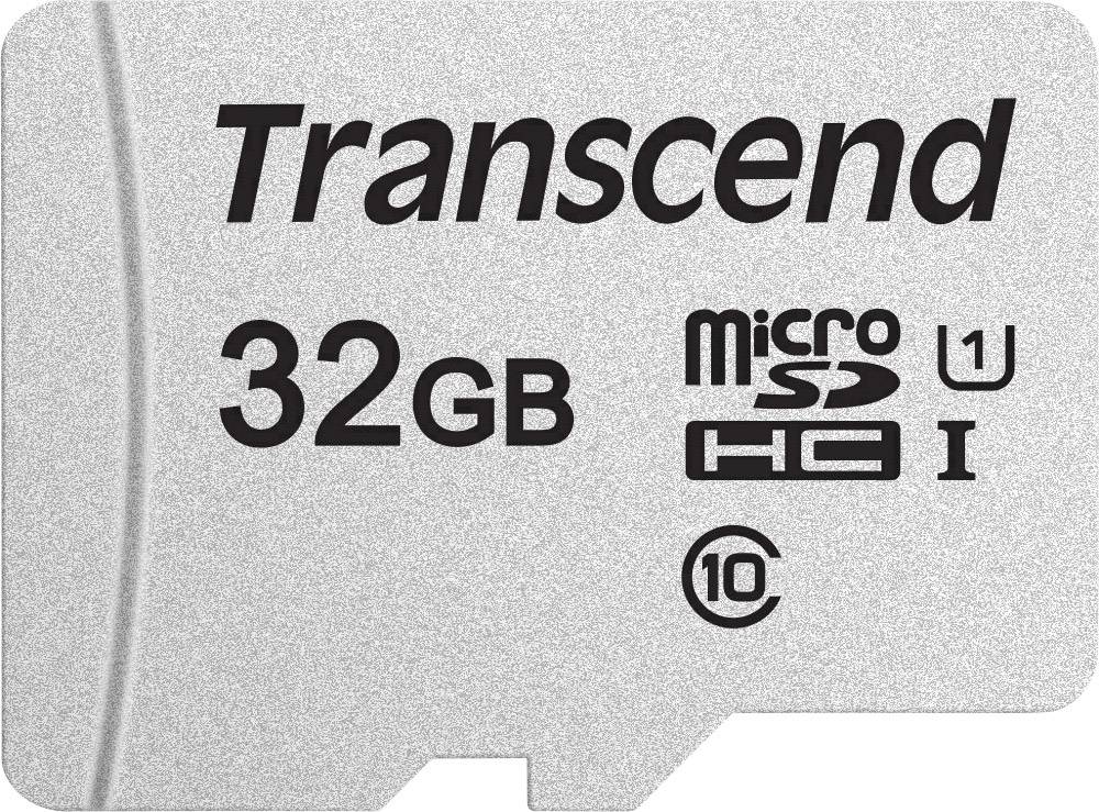 Transcend Premium 300S microSDHC-Karte 32GB Class 10, UHS-I, UHS-Class 1 inkl. SD-Adapter