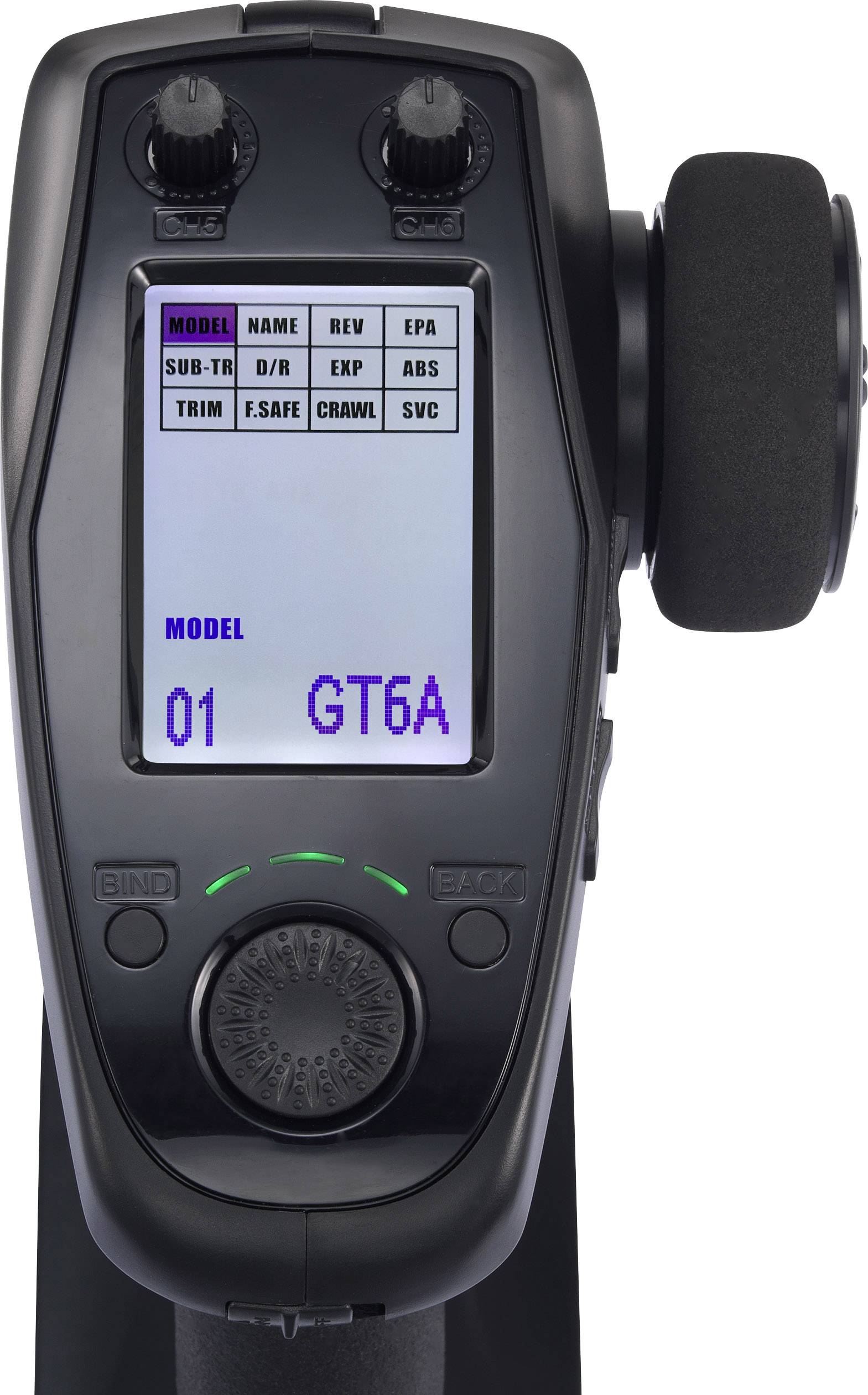 Reely GT6 EVO Pistolengriff-Fernsteuerung 2,4GHz Anzahl Kanäle: 6 inkl. Empfänger