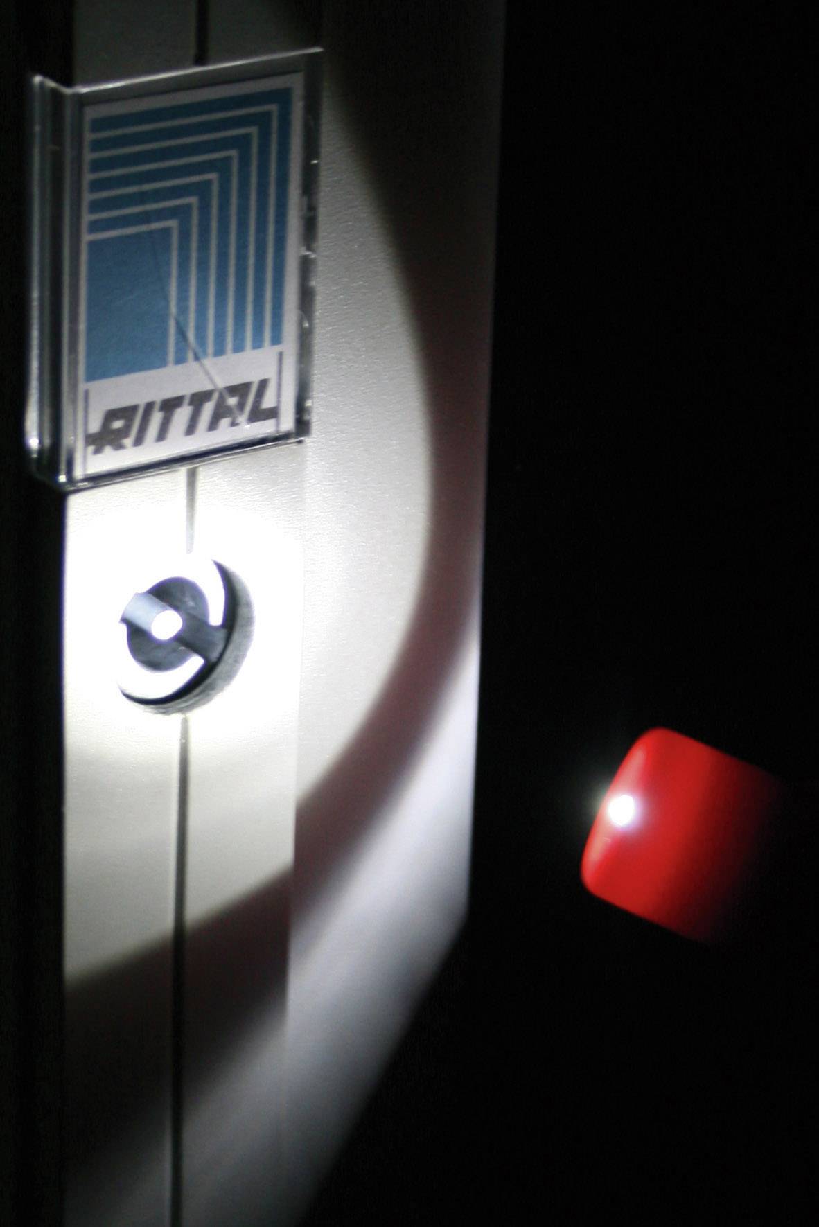 NWS 2005-7-SB Schaltschrankschlüssel Kunststoff, Zinkdruckguss Schwarz, Rot 1St.