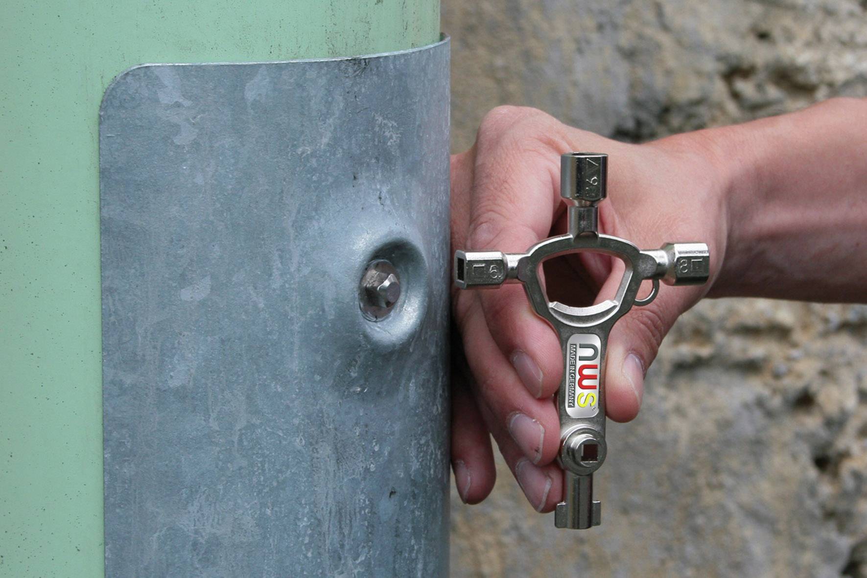 NWS 2005-10-SB Universalschlüssel Zinkdruckguss 1St.