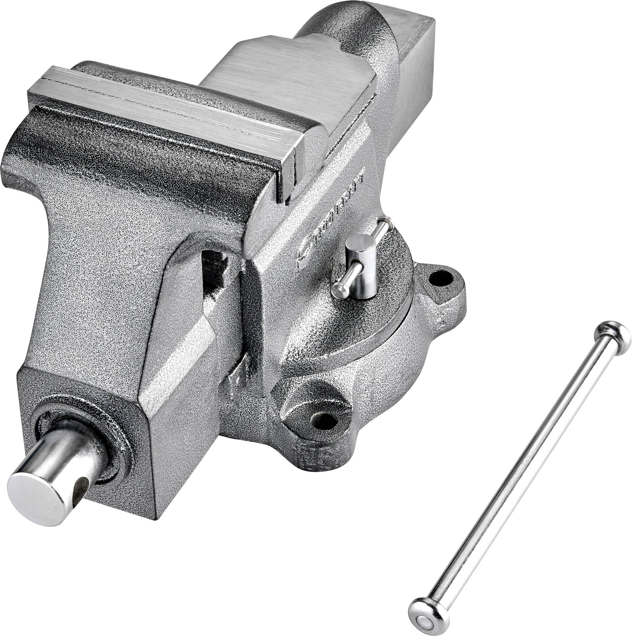 TOOLCRAFT TO-5342457 Schraubstockfuß TO-5342457 Backenbreite: 125mm Spann-Weite (max.): 150mm