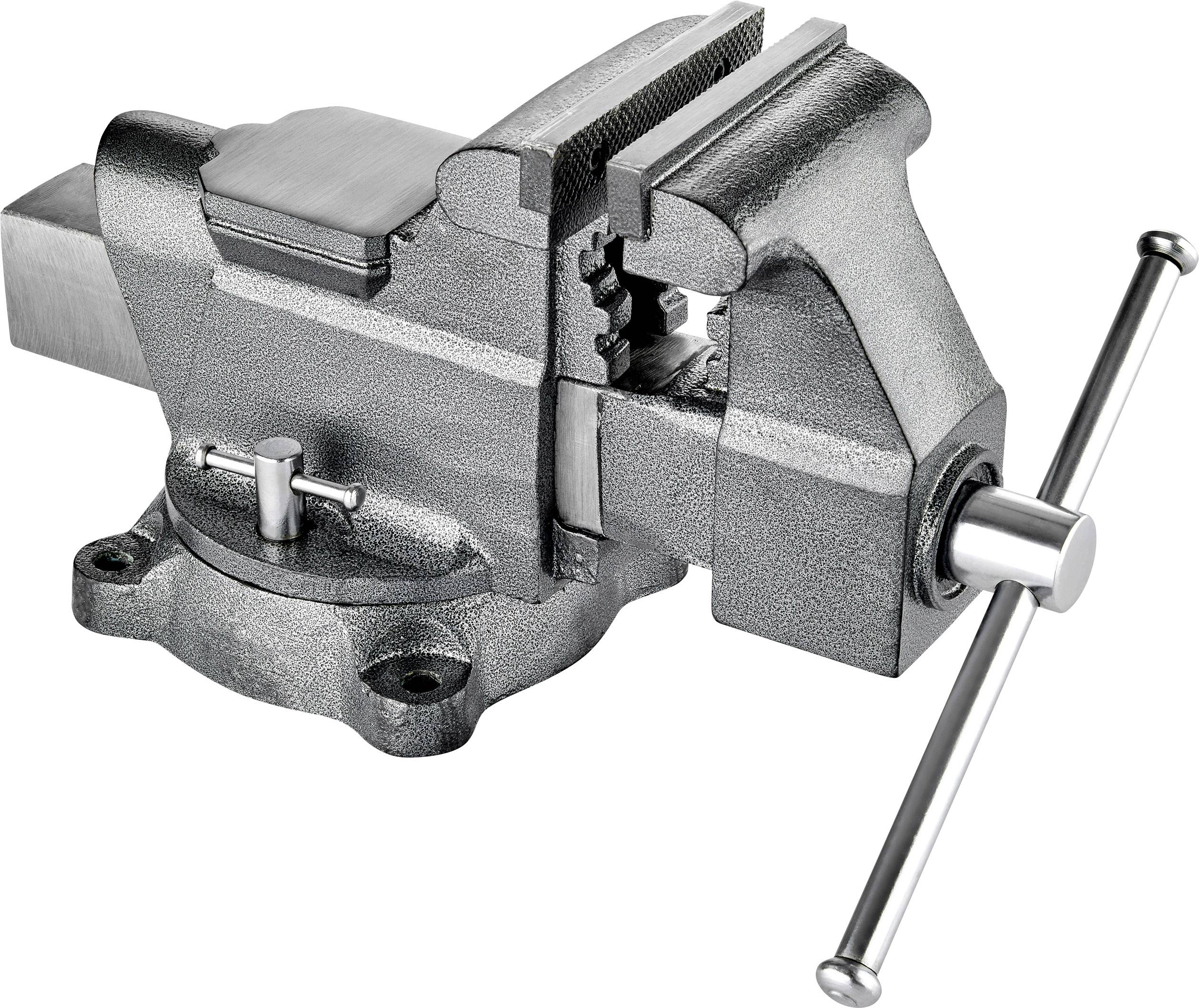 TOOLCRAFT TO-5342457 Schraubstockfuß TO-5342457 Backenbreite: 125mm Spann-Weite (max.): 150mm