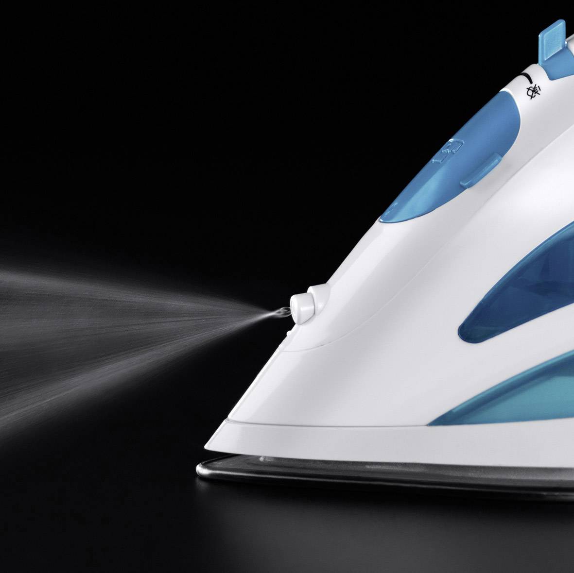 Russell Hobbs Supreme Steam Pro Dampfbügeleisen Weiß, Blau 2600 W