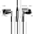 1more E1001 Triple Driver In Ear Kopfhörer kabelgebunden Silber Headset