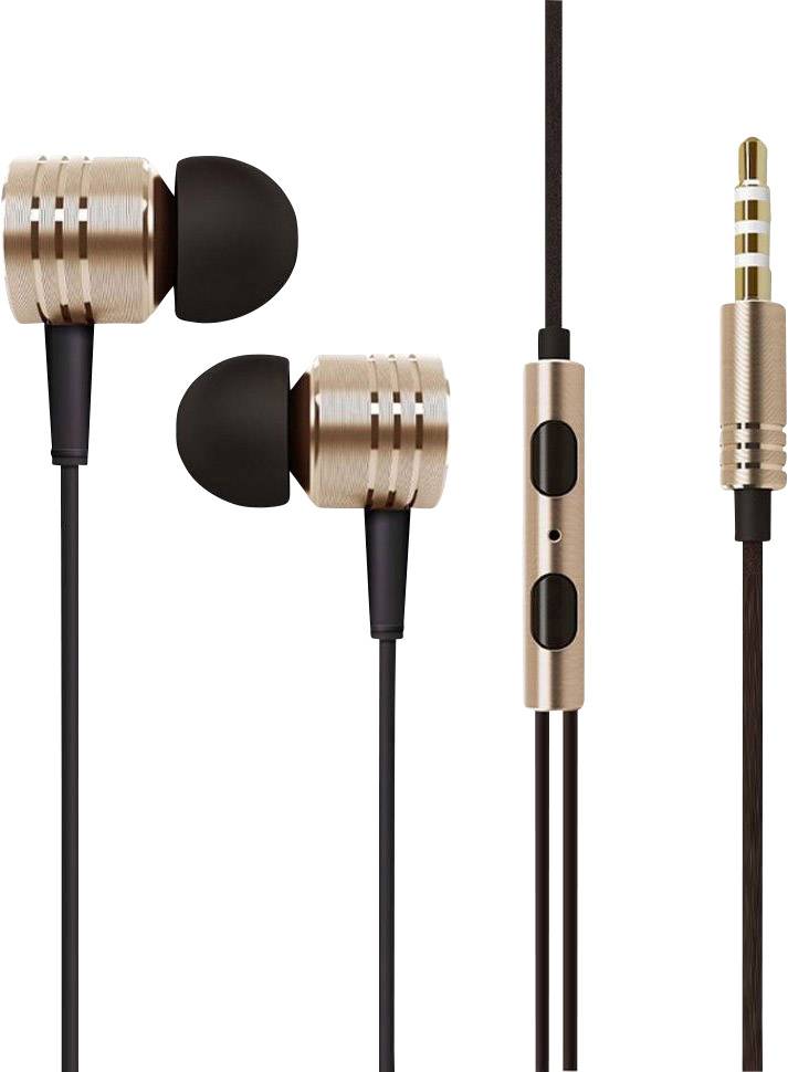 1more E1003 Piston Classic In Ear Kopfhörer kabelgebunden Gold Headset