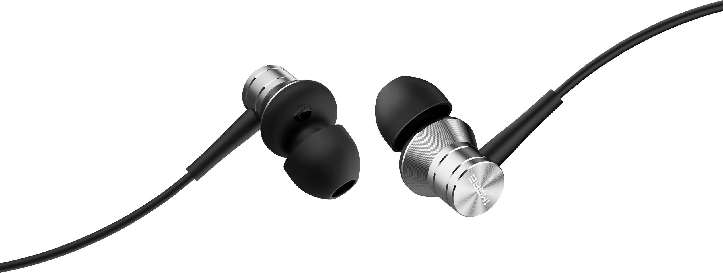 1more E1009 Piston Fit In Ear Kopfhörer kabelgebunden Silber Headset, Lautstärkeregelung