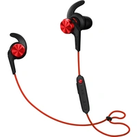 1more E1018 iBFree Sport Sport In Ear Kopfhörer Bluetooth® Rot Headset, Lautstärkeregelung, Schwei 1more E1018 iBFree Sport Sport In Ear Kopfhörer Bluetooth® Rot Headset, Lautstärkeregelung, Schwei