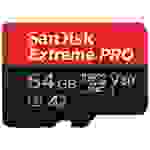 SanDisk Extreme Pro® microSDXC-Karte 64 GB Class 10, UHS-I, UHS-Class 3, v30 Video Speed Class A2-Leistungsstandard