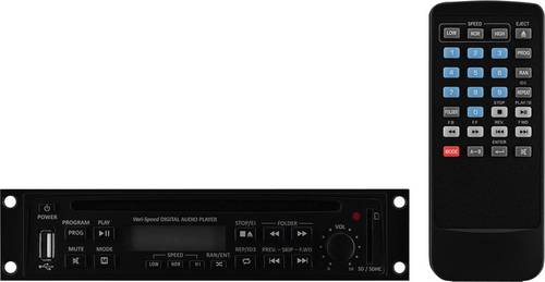 Monacor TXA-1802CD ELA-Radio/CD-Modul