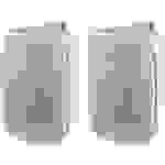 Monacor WALL-05T/WS ELA-Wandlautsprecher 2W Weiß 1 Paar
