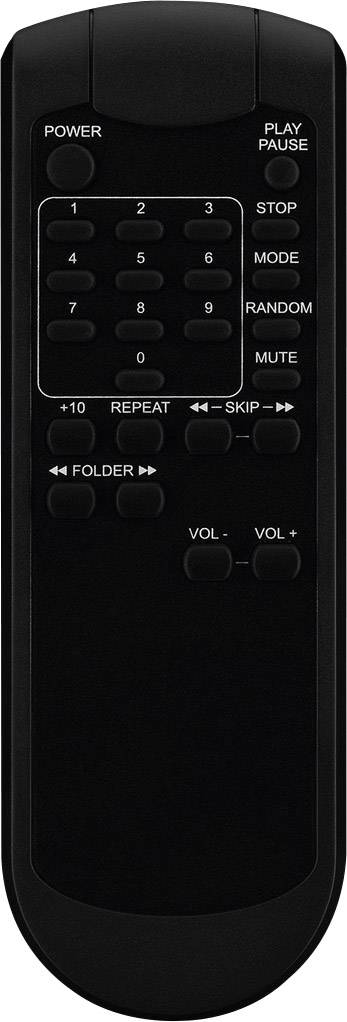 Monacor DMP-102 ELA-MP3-Player