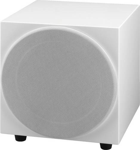 Monacor ESUB-8F/WS HiFi Subwoofer Weiß 90W 30Hz - 250Hz