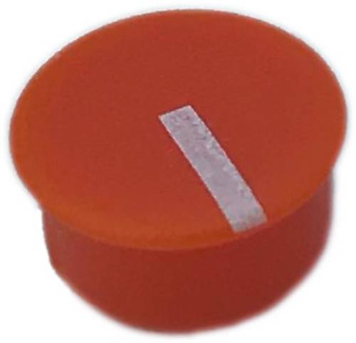 PSP C100-7 Abdeckkappe Orange, Weiß Passend für Rundknopf 10mm