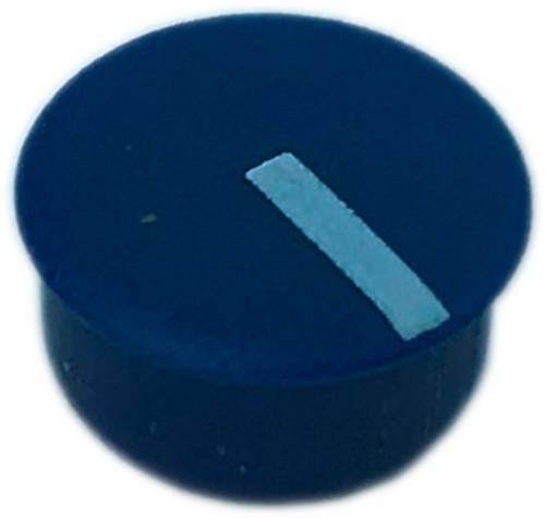 PSP C100-8 Abdeckkappe Ultramarinblau, Weiß Passend für Rundknopf 10mm