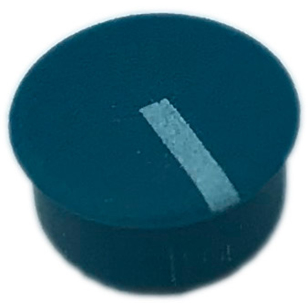 PSP C110-14 Abdeckkappe Blau, Weiß Passend für (Serie-Knöpfe) Rundknopf 11 mm