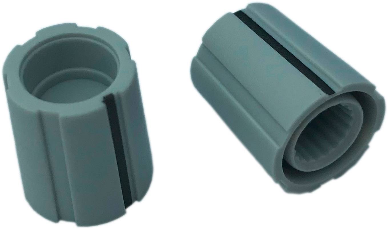 PSP S110-618-2 S110-618-2 Drehknopf Grau (Ø x H) 11mm x 13.5mm