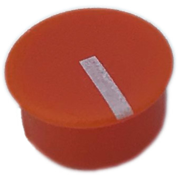 PSP C110-7 Abdeckkappe Orange, Weiß Passend für Rundknopf 11 mm