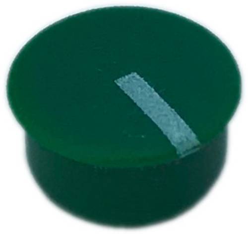 PSP C130-10 Abdeckkappe Grün, Weiß Passend für Rundknopf 13mm