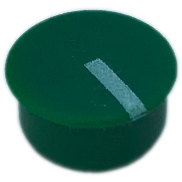 PSP C150-10 Abdeckkappe Grün, Weiß Passend für (Serie-Knöpfe) Rundknopf 15 mm