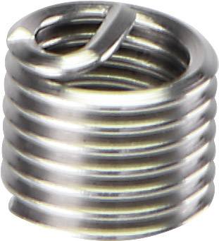 TOOLCRAFT TO-5343294 Gewindeeinsätze M6 x 1 Edelstahl 50 St.