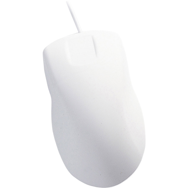 Active Key PMH1OS Medical Mouse Hygiene-Maus USB Optisch Weiß 2 Tasten 800 dpi Silikonmembran vollversiegelt IP68, Geeignet
