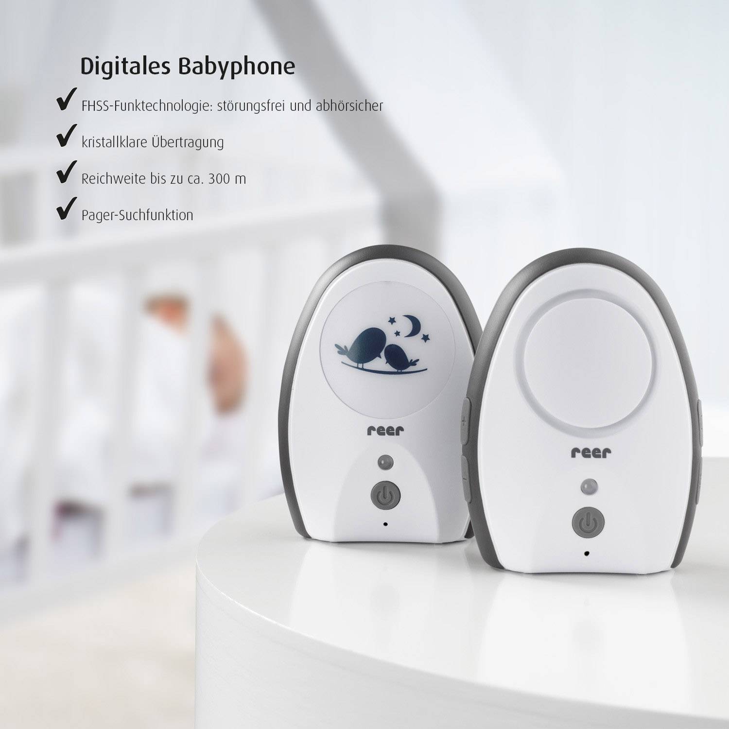 REER reer 50070 Rigi Digital Babyphone Babyphone Digital 2.4 GHz