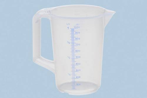 Hünersdorff 936000 Messbecher 1000 ml Polypropolene (PP)