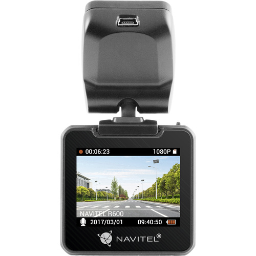 NAVITEL R600 Dashcam Blickwinkel horizontal max.=170 ° 12 V Display, Mikrofon