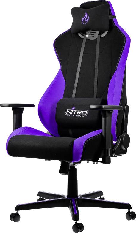 Nitro Concepts S300 Debula Purple Gaming-Stuhl Schwarz, Lila