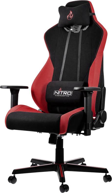 Nitro Concepts S300 Inferno Red Gaming-Stuhl Schwarz, Rot