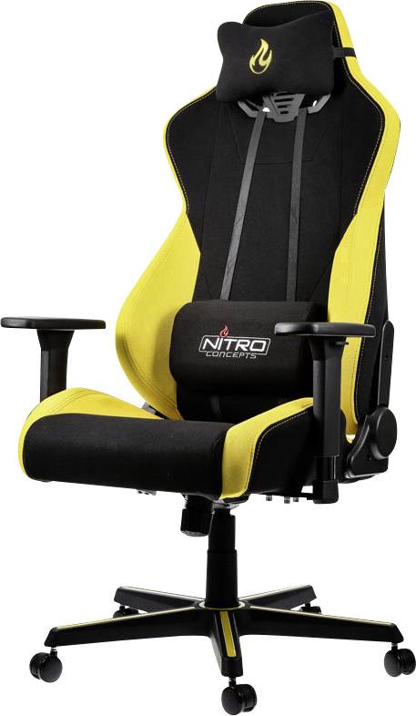 Nitro Concepts S300 Astral Yellow Gaming-Stuhl Schwarz, Gelb