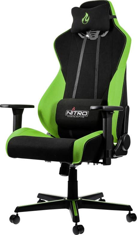 Nitro Concepts S300 Atomic Green Gaming-Stuhl Schwarz, Grün