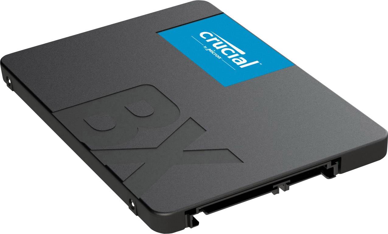 Crucial 1 TB Interne SATA SSD 6.35 cm (2.5 Zoll) SATA 6 Gb/s Retail CT1000BX500SSD1