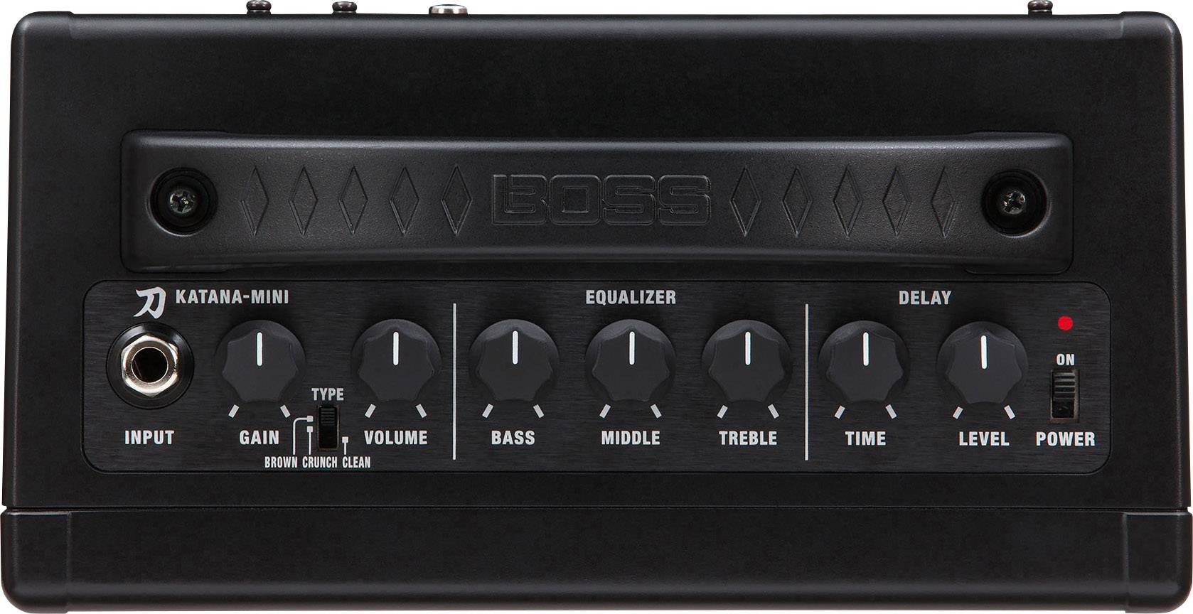 BOSS Katana Mini E-Gitarrenverstärker Schwarz