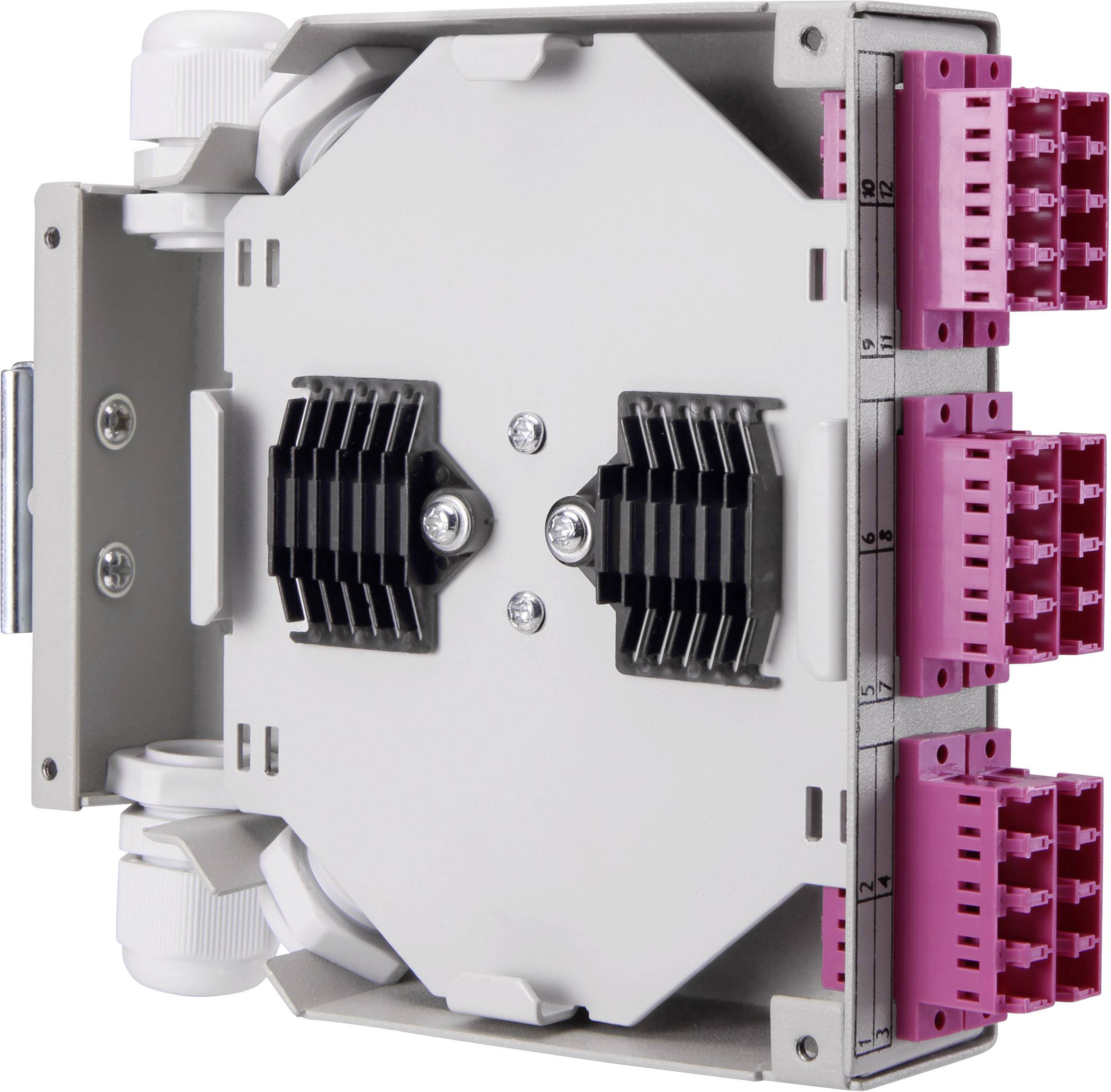 Renkforce RF-3563952 LWL-Spleißgehäuse Grau 1St.