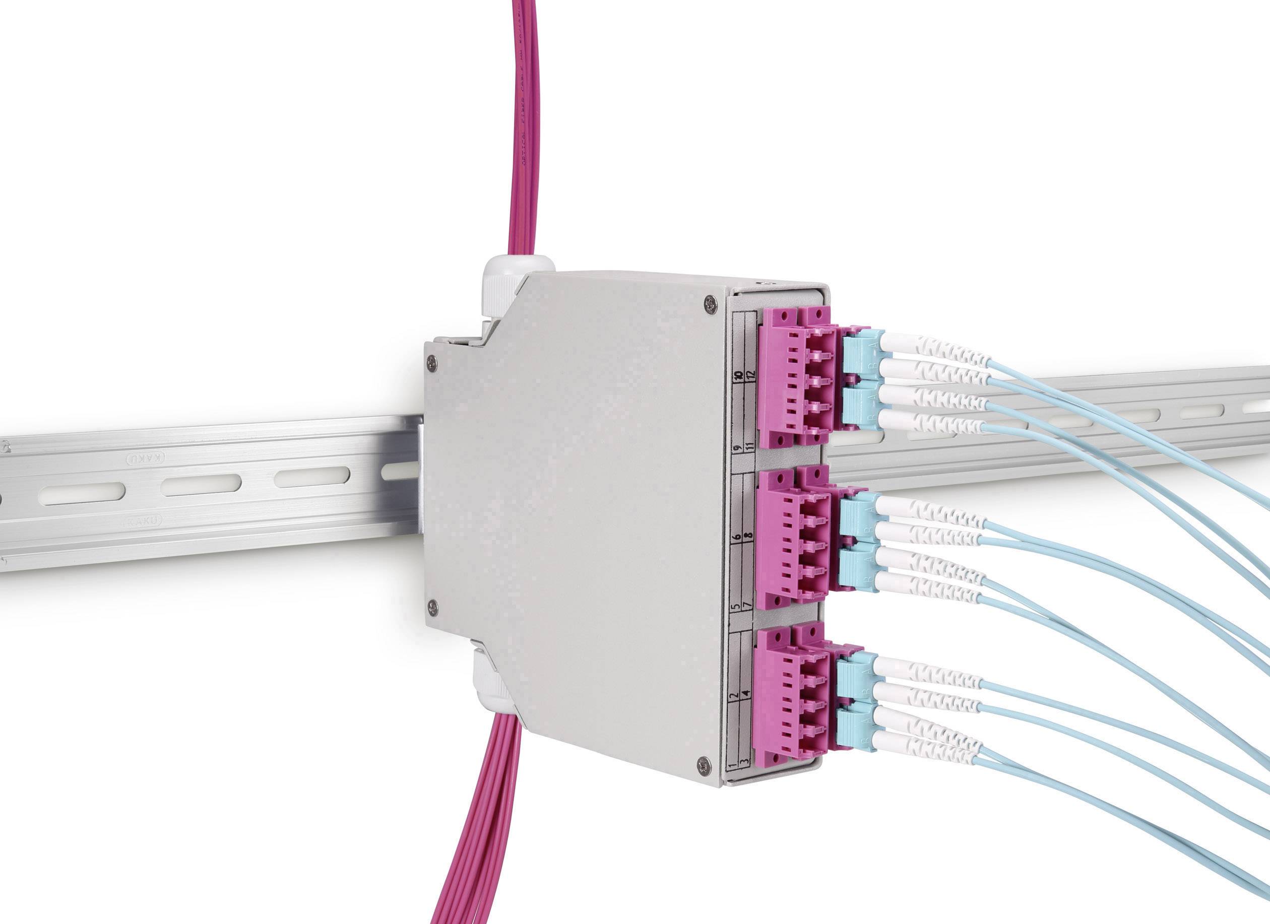 Renkforce RF-3563952 LWL-Spleißgehäuse Grau 1St.