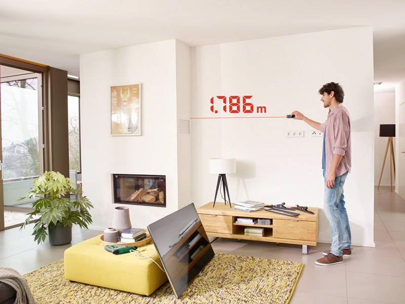 Bosch Home and Garden Zamo III Basis Premium Laser-Entfernungsmesser 20 m