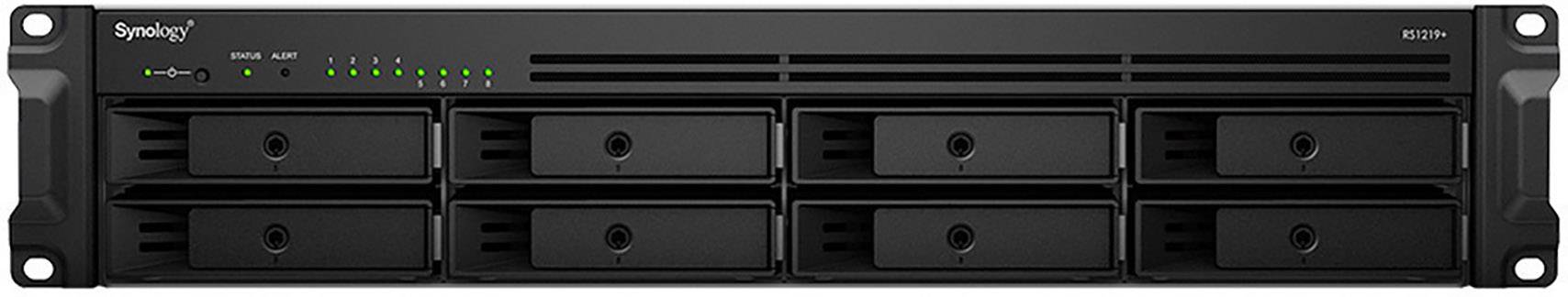 Synology RackStation RS1219+ NAS-Server Gehäuse  8 Bay 2x M.2 Steckplatz RS1219+