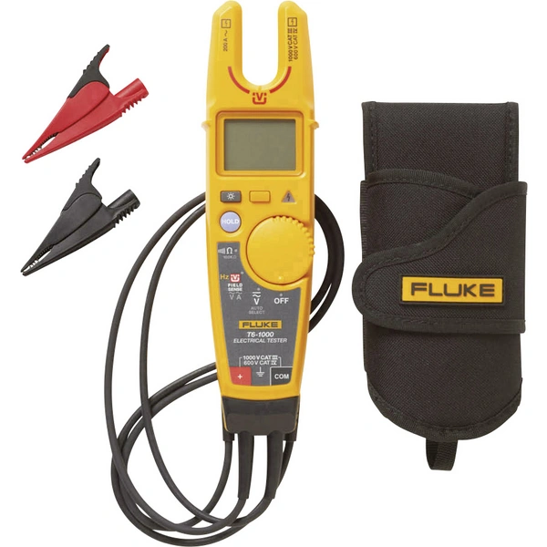 Fluke T6-1000 KIT Hand-Multimeter, Stromzange digital CAT III 1000 V, CAT IV 600V Anzeige (Counts): 2000 Fluke T6-1000 KIT Hand-Multimeter, Stromzange digital CAT III 1000 V, CAT IV 600V Anzeige (Counts): 2000