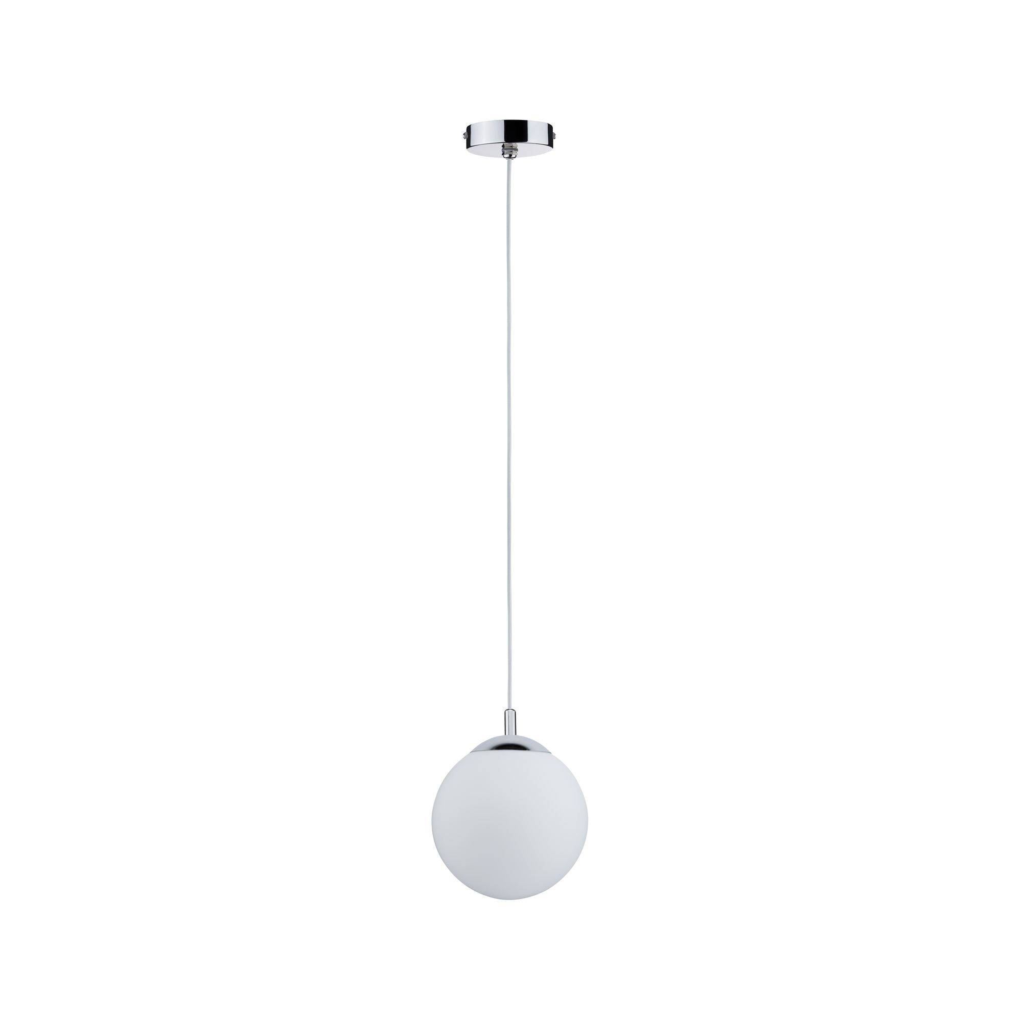 Paulmann Globe 70895 Pendelleuchte LED E27 20W Chrom, Satin