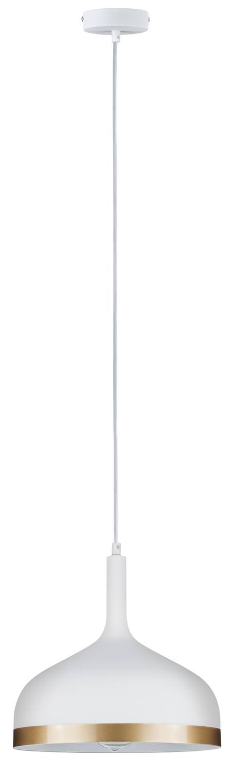 Paulmann Neordic Embla 79628 Pendelleuchte LED E27 20W Weiß (matt), Gold