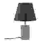Paulmann Neordic Tem 79622 Nachttischlampe LED E27 20W Beton-Grau, Kupfer, Anthrazit