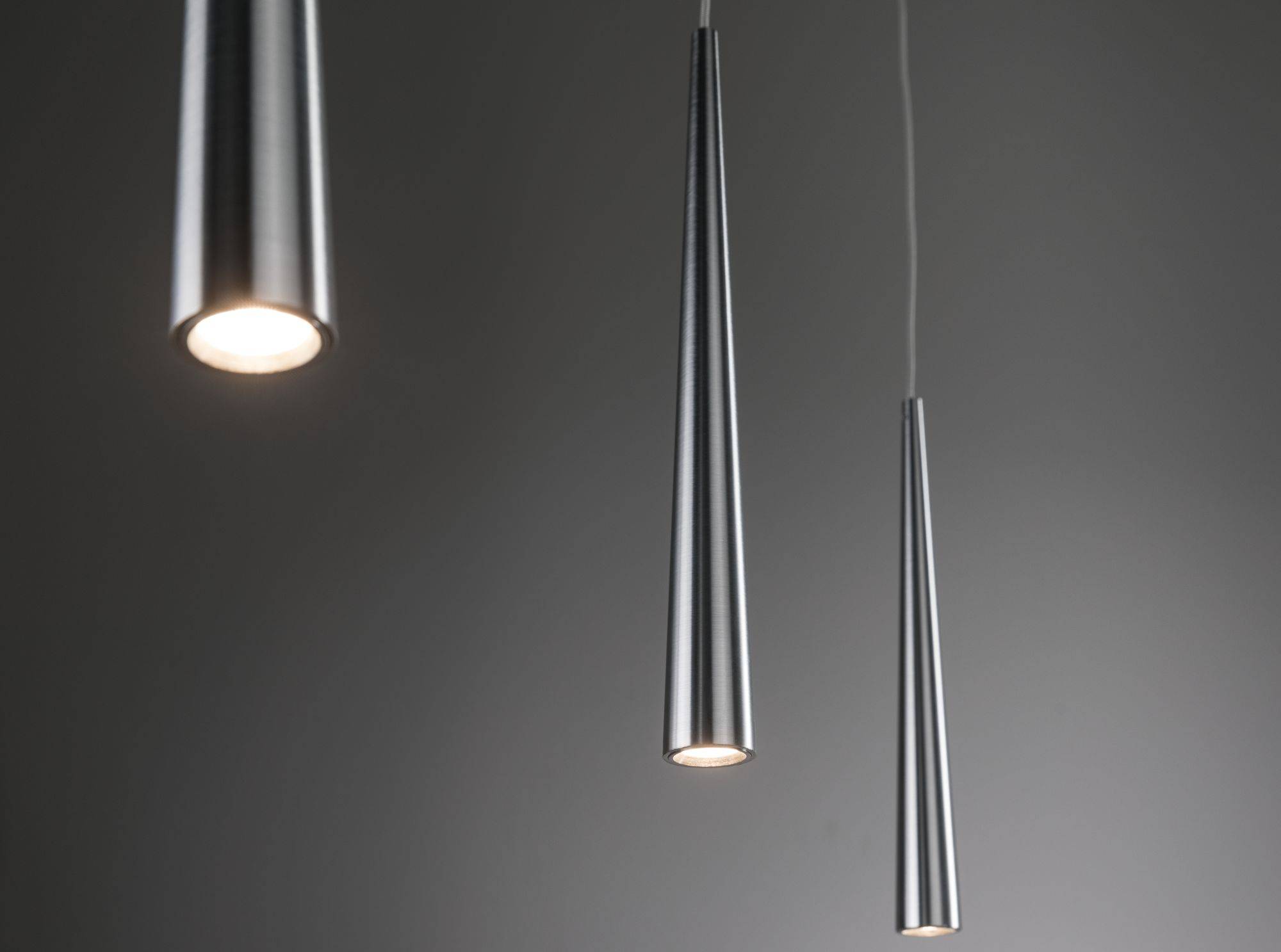 Paulmann Gutta 70930 LED-Pendelleuchte LED LED fest eingebaut 21 W Aluminium (gebürstet)