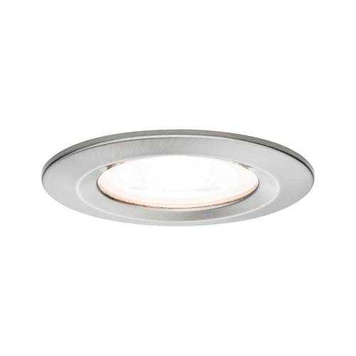 Paulmann Nova Bad-Einbauleuchte LED GU10 6.5W IP44 Eisen (gebürstet)